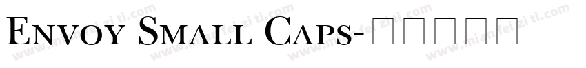 Envoy Small Caps字体转换